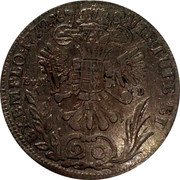 Austria 20 Kreuzer (Joseph II) KM# 2067.1 IOSEPH II D G R I S A GE REX A A LO&M H D coin obverse Austria 20 Kreuzer (Joseph II) KM# 2067.1 IOSEPH II D G R I S A GE REX A A LO&M H D coin obverse