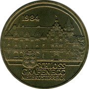 Austria 20 Schilling (Grafenegg Palace - Probe) KM# 2965.1 1984 SCHLOSS GRAFENEGG NIEDERÖSTERREICH coin reverse Austria 20 Schilling (Grafenegg Palace - Probe) KM# 2965.1 1984 SCHLOSS GRAFENEGG NIEDERÖSTERREICH coin reverse