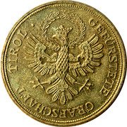 Austria 20 Schilling Freedom of Tirol 1992 KM# 2988.2 GEFÜRSTETE GRAFTSCHAFT TIROL . coin reverse Austria 20 Schilling Freedom of Tirol 1992 KM# 2988.2 GEFÜRSTETE GRAFTSCHAFT TIROL . coin reverse