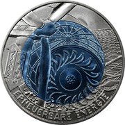Austria 25 Euro Renewable Energy 2010 Special Unc KM# 3189 ERNEUERBARE ENERGIE coin reverse
