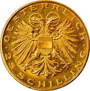 Austria 25 Schilling Saint Leopold 1935 Prooflike KM# 2856 .ST·LEOPOLD. 1937 coin reverse Austria 25 Schilling Saint Leopold 1935 Prooflike KM# 2856 .ST·LEOPOLD. 1937 coin reverse