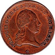 Austria 3 Kreuzer Franz II 1799 A KM# 2115.1 FRANC·II·D·G·R·I·S·A·GER·HVN·BOH·REX·A·A· coin obverse Austria 3 Kreuzer Franz II 1799 A KM# 2115.1 FRANC·II·D·G·R·I·S·A·GER·HVN·BOH·REX·A·A· coin obverse