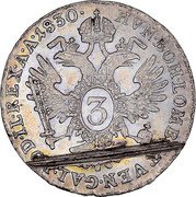 Austria 3 Kreuzer Franz I 1830 A KM# 2119 HVN•BOH•LOMB•ET VEN•GAL•LOD•IL•REX•A•A•1829• 3 coin reverse Austria 3 Kreuzer Franz I 1830 A KM# 2119 HVN•BOH•LOMB•ET VEN•GAL•LOD•IL•REX•A•A•1829• 3 coin reverse
