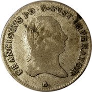 Austria 3 Kreuzer (Franz I) KM# 2118 FRANCISCVS I•D•G•AVST•IMPERATOR• A coin obverse Austria 3 Kreuzer (Franz I) KM# 2118 FRANCISCVS I•D•G•AVST•IMPERATOR• A coin obverse