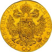 Austria 4 Ducat Leopold II 1790 A KM# 1884 ARCH AVST D BVRG (4) LOTH M D HET 1790 coin reverse Austria 4 Ducat Leopold II 1790 A KM# 1884 ARCH AVST D BVRG (4) LOTH M D HET 1790 coin reverse