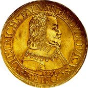 Austria 5 Ducat Sigismund Ludwig 1638 KM# 2 SIGIS LVDOVICUS COMES A DIETRICHSTAIN 1638 coin obverse Austria 5 Ducat Sigismund Ludwig 1638 KM# 2 SIGIS LVDOVICUS COMES A DIETRICHSTAIN 1638 coin obverse