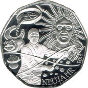 Austria 5 Euro New Year 2014 Special Unc KM# 3228a 5 EURO REPUBLIK ÖSTERREICH coin obverse Austria 5 Euro New Year 2014 Special Unc KM# 3228a 5 EURO REPUBLIK ÖSTERREICH coin obverse