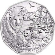 Austria 5 Euro Arctic Adventure 2014 Special Unc KM# 3231a 5 EURO REPUBLIK ÖSTERREICH coin obverse Austria 5 Euro Arctic Adventure 2014 Special Unc KM# 3231a 5 EURO REPUBLIK ÖSTERREICH coin obverse