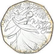 Austria 5 Euro Viennese Waltz 2013 Special Unc KM# 3216a 5 EURO REPUBLIK ÖSTERREICH coin obverse