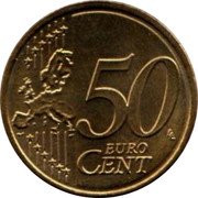 Austria 50 Euro Cent Secession Building 2024 BU KM# 3141 50 EURO CENT coin reverse Austria 50 Euro Cent Secession Building 2024 BU KM# 3141 50 EURO CENT coin reverse