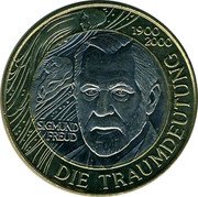 Austria 50 Schilling Sigmund Freud 2000 KM# 3066 1900 2000  SIGMUND FREUD  DIE TRAUMDEUTUNG coin reverse Austria 50 Schilling Sigmund Freud 2000 KM# 3066 1900 2000  SIGMUND FREUD  DIE TRAUMDEUTUNG coin reverse