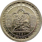 Austria 500 Schilling 800th Anniversary - Verdun Altar 1981 KM# 2951 800 JAHRE VERDUNER ALTAR IN KLOSTERNEVBVRG 1181 1981 coin reverse Austria 500 Schilling 800th Anniversary - Verdun Altar 1981 KM# 2951 800 JAHRE VERDUNER ALTAR IN KLOSTERNEVBVRG 1181 1981 coin reverse