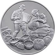 Austria 500 Schilling (Austrian Hill Country) KM# 3025 REPUBLIK ÖSTERREICH 500 SCHILLING 1995 coin reverse Austria 500 Schilling (Austrian Hill Country) KM# 3025 REPUBLIK ÖSTERREICH 500 SCHILLING 1995 coin reverse