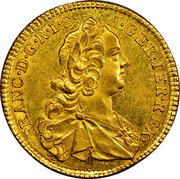 Austria Ducat Franz I Vienna 1752 CA KM# 1725.2 FRANC D G R I S A GER HIER REX coin obverse