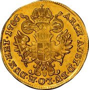 Austria Ducat Joseph II 1786 F KM# 1874 ARCH·AUST·D·BU· LO·M·DUX·HET· coin reverse Austria Ducat Joseph II 1786 F KM# 1874 ARCH·AUST·D·BU· LO·M·DUX·HET· coin reverse