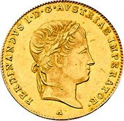 Austria Ducat (Ferdinand I) KM# 2261 FERDINANDVS I D G AVSTRIAE IMPERATOR coin obverse Austria Ducat (Ferdinand I) KM# 2261 FERDINANDVS I D G AVSTRIAE IMPERATOR coin obverse