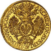Austria Ducat (Charles VI) KM# 1612 coin reverse Austria Ducat (Charles VI) KM# 1612 coin reverse