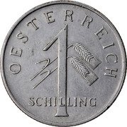 Austria Schilling Two Sprigs of Grain 1934 KM# 2851 19 35 coin reverse Austria Schilling Two Sprigs of Grain 1934 KM# 2851 19 35 coin reverse