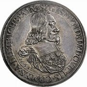 Austria Thaler Sigismund Ludwig 1651 KM# 9 SIGISMVND9 LVDOVICVS COMES A DIETRICHSTAIN coin obverse Austria Thaler Sigismund Ludwig 1651 KM# 9 SIGISMVND9 LVDOVICVS COMES A DIETRICHSTAIN coin obverse