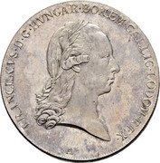 Austria Thaler Franz II 1792 KM# 2157 FRANCISCVS. D.G. HVNGAR. BOHEM. GALLIC. LODOM. REX coin obverse Austria Thaler Franz II 1792 KM# 2157 FRANCISCVS. D.G. HVNGAR. BOHEM. GALLIC. LODOM. REX coin obverse
