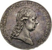 Austria Thaler Leopold II Vienna 1792 KM# 2100 LEOPOLDVS II·D·G·R·IMP·S·A·GERM·HV·BO·REX· A coin obverse Austria Thaler Leopold II Vienna 1792 KM# 2100 LEOPOLDVS II·D·G·R·IMP·S·A·GERM·HV·BO·REX· A coin obverse