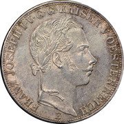 Austria Thaler Franz Joseph I 1863 E KM# 2244 FRANZ JOSEPH I.V.G.G.KAISER V.OESTERREICH A coin obverse Austria Thaler Franz Joseph I 1863 E KM# 2244 FRANZ JOSEPH I.V.G.G.KAISER V.OESTERREICH A coin obverse