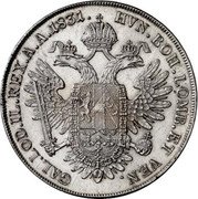 Austria Thaler Franz I 1831 A KM# 2164 HVN.BOH. LOMB.ET VEN. GAL.LOD.IL.REX. A.A. coin reverse Austria Thaler Franz I 1831 A KM# 2164 HVN.BOH. LOMB.ET VEN. GAL.LOD.IL.REX. A.A. coin reverse