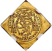 Austria 1/2 Ducat Paris von Lodron 1644 KM# 152 PARIS D G ARCHI (½) EPS SAL SE AP L coin obverse Austria 1/2 Ducat Paris von Lodron 1644 KM# 152 PARIS D G ARCHI (½) EPS SAL SE AP L coin obverse