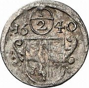 Austria 1/2 Kreuzer (Paris von Lodron) KM# 83 16 1/2 40 coin reverse Austria 1/2 Kreuzer (Paris von Lodron) KM# 83 16 1/2 40 coin reverse