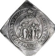 Austria 1/2 Thaler Markus Sittich 1619 KM# 37 SANCTVS RVDBERTVS EPS SALISBVR 1619 coin reverse Austria 1/2 Thaler Markus Sittich 1619 KM# 37 SANCTVS RVDBERTVS EPS SALISBVR 1619 coin reverse