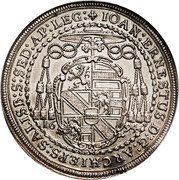 Austria 1/2 Thaler Johann Ernst von Thun 1694 KM# 253 IOAN:ERNESTUS D:G:ARCHIEPS:SALISB:S:SED:AP:LEG: + coin obverse Austria 1/2 Thaler Johann Ernst von Thun 1694 KM# 253 IOAN:ERNESTUS D:G:ARCHIEPS:SALISB:S:SED:AP:LEG: + coin obverse