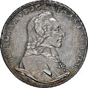 Austria 1/2 Thaler Hieronymus von Colloredo 1787 M KM# 461 HIERONYMUS D G A & P S A S L N G PRIM coin obverse Austria 1/2 Thaler Hieronymus von Colloredo 1787 M KM# 461 HIERONYMUS D G A & P S A S L N G PRIM coin obverse