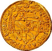 Austria 1/4 Ducat Guidobald von Thun 1659 KM# 163 GVIDOB D G AR EPS SAL SE A L coin obverse Austria 1/4 Ducat Guidobald von Thun 1659 KM# 163 GVIDOB D G AR EPS SAL SE A L coin obverse