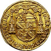 Austria 1/4 Ducat Johann Ernst von Thun 1688 KM# 255 IO ERNEST D G ARCHIEP SALISB coin obverse Austria 1/4 Ducat Johann Ernst von Thun 1688 KM# 255 IO ERNEST D G ARCHIEP SALISB coin obverse
