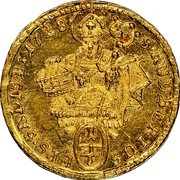 Austria 1/4 Ducat Leopold Anton von Firmian 1728 KM# 330 S RUDSERIUS 1/4 EFS SALISB 1728 coin reverse Austria 1/4 Ducat Leopold Anton von Firmian 1728 KM# 330 S RUDSERIUS 1/4 EFS SALISB 1728 coin reverse