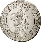 Austria 1/4 Thaler Johann Ernst von Thun 1695 KM# 282 S RVDBERTUS EPS SALISB 1695 coin reverse Austria 1/4 Thaler Johann Ernst von Thun 1695 KM# 282 S RVDBERTUS EPS SALISB 1695 coin reverse