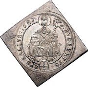 Austria 1/4 Thaler Johann Ernst von Thun 1687 KM# 252 S:RVDBERTVS· (1/4) EPS·SALISB:1687· coin reverse Austria 1/4 Thaler Johann Ernst von Thun 1687 KM# 252 S:RVDBERTVS· (1/4) EPS·SALISB:1687· coin reverse