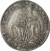 Austria 1/4 Thaler Paris von Lodron 1622 KM# 80 SANCTVS·RVDBERTVS·EPS:SALISB:16ZZ· coin reverse Austria 1/4 Thaler Paris von Lodron 1622 KM# 80 SANCTVS·RVDBERTVS·EPS:SALISB:16ZZ· coin reverse