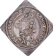 Austria 1/4 Thaler Paris von Lodron 1626 KM# 103 ID SANCTHVDBERTVS EBS SAE ISBVRG 1642 coin obverse Austria 1/4 Thaler Paris von Lodron 1626 KM# 103 ID SANCTHVDBERTVS EBS SAE ISBVRG 1642 coin obverse