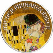 Austria 1,50 Euro (100th Anniversary of the death of Gustav Klimt) WIENER PHILHARMONIKER SILBER coin reverse Austria 1,50 Euro (100th Anniversary of the death of Gustav Klimt) WIENER PHILHARMONIKER SILBER coin reverse