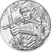 Austria 1,50 Euro (825th Anniversary of the Vienna Mint - Robin Hood)  coin reverse Austria 1,50 Euro (825th Anniversary of the Vienna Mint - Robin Hood)  coin reverse