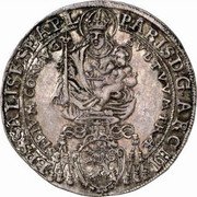 Austria 1/6 Thaler Paris von Lodron 1638 KM# 107.2 PARIS D G ARCHI EPS SAL SE AP L SVB TVVM PRAESIDIUM CONFVG coin obverse Austria 1/6 Thaler Paris von Lodron 1638 KM# 107.2 PARIS D G ARCHI EPS SAL SE AP L SVB TVVM PRAESIDIUM CONFVG coin obverse