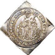 Austria 1/8 Thaler Paris von Lodron 1627 KM# 106 SANCTVS RVDBERTVS EPS SALISB coin reverse Austria 1/8 Thaler Paris von Lodron 1627 KM# 106 SANCTVS RVDBERTVS EPS SALISB coin reverse