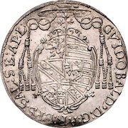 Austria 1/9 Thaler Guidobald 1656 KM# 179 GVIDOBALD D G AR EPS SAL SE AP L coin obverse Austria 1/9 Thaler Guidobald 1656 KM# 179 GVIDOBALD D G AR EPS SAL SE AP L coin obverse