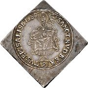 Austria 1/9 Thaler Guidobald von Thun 1660 KM# 180 SANCT RVDBER (1/9) TVS EPS SALISB coin reverse Austria 1/9 Thaler Guidobald von Thun 1660 KM# 180 SANCT RVDBER (1/9) TVS EPS SALISB coin reverse