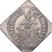 Austria 1/9 Thaler Johann Ernst 1688 KM# 269 S RVDBERTUS 1/9 EPS SALIS B 1688 coin reverse Austria 1/9 Thaler Johann Ernst 1688 KM# 269 S RVDBERTUS 1/9 EPS SALIS B 1688 coin reverse