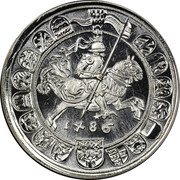 Austria 1 Guldiner (Austria Guldiner) X# M31 1486 coin reverse Austria 1 Guldiner (Austria Guldiner) X# M31 1486 coin reverse