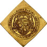 Austria 10 Ducat Max Gandolf von Kuenburg Klippe 1668 KM# 205 MAXIMIL GANDOLPH 9 D G ARCHIEPS SALISB SE AP LE S R I PR 16 68 coin obverse Austria 10 Ducat Max Gandolf von Kuenburg Klippe 1668 KM# 205 MAXIMIL GANDOLPH 9 D G ARCHIEPS SALISB SE AP LE S R I PR 16 68 coin obverse