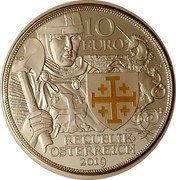 Austria 10 Euro Adventure - King 2019 10 EURO REPUBLIK ÖSTERREICH 2019 coin obverse Austria 10 Euro Adventure - King 2019 10 EURO REPUBLIK ÖSTERREICH 2019 coin obverse