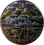 Austria 10 Euro (Carinthia. Gilded) KÄRNIEN KOROSKA coin reverse